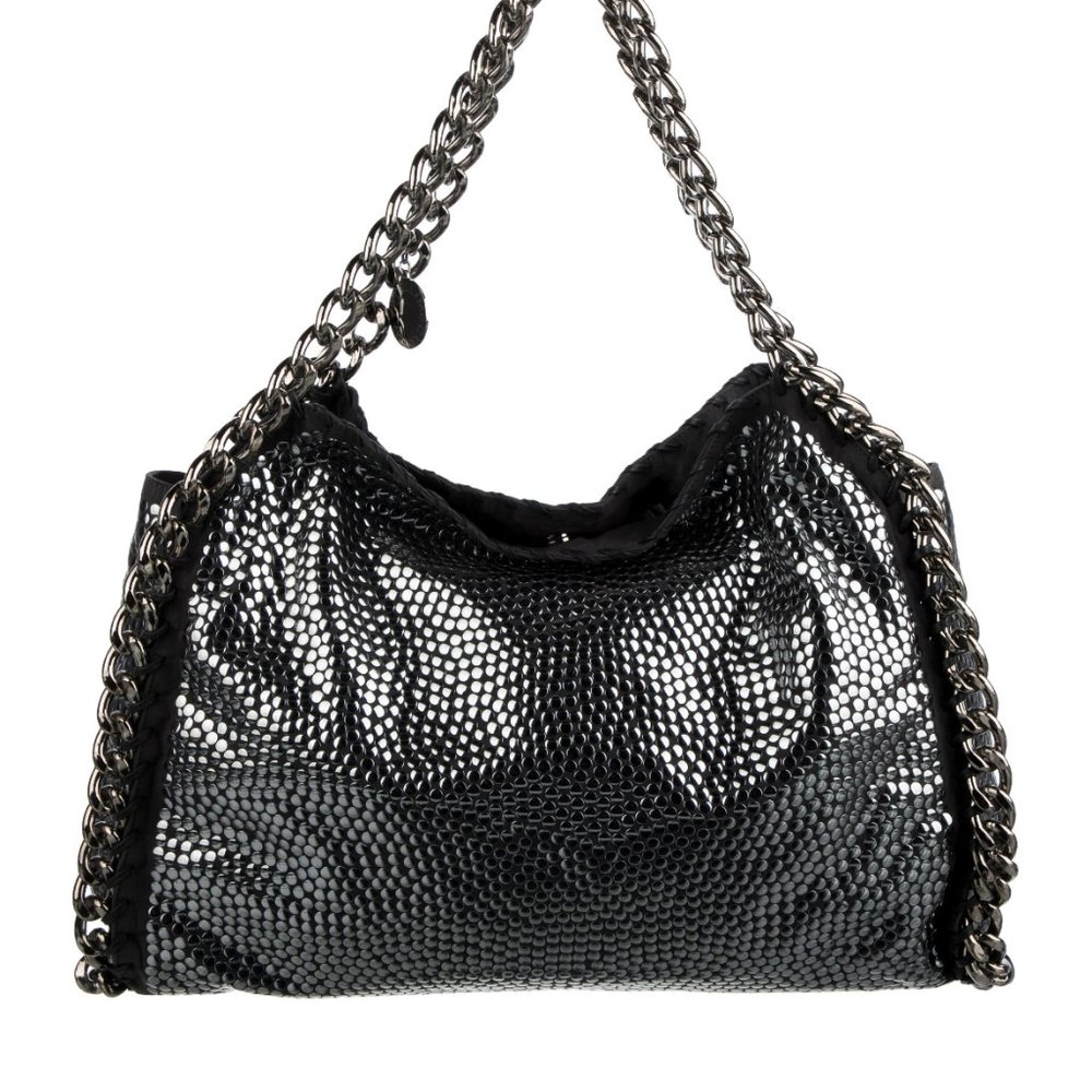 LIMITED EDITION Stella McCartney Falabella Metallic Eco Suede Tote - Picture 3 of 8